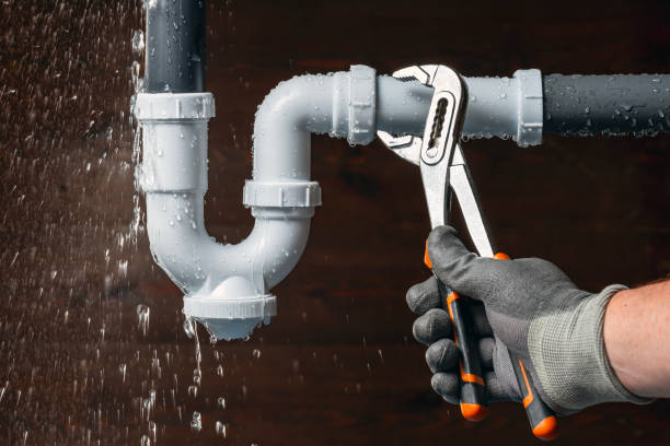 Professional Sewer Line Repair technician working in Mebane, NC